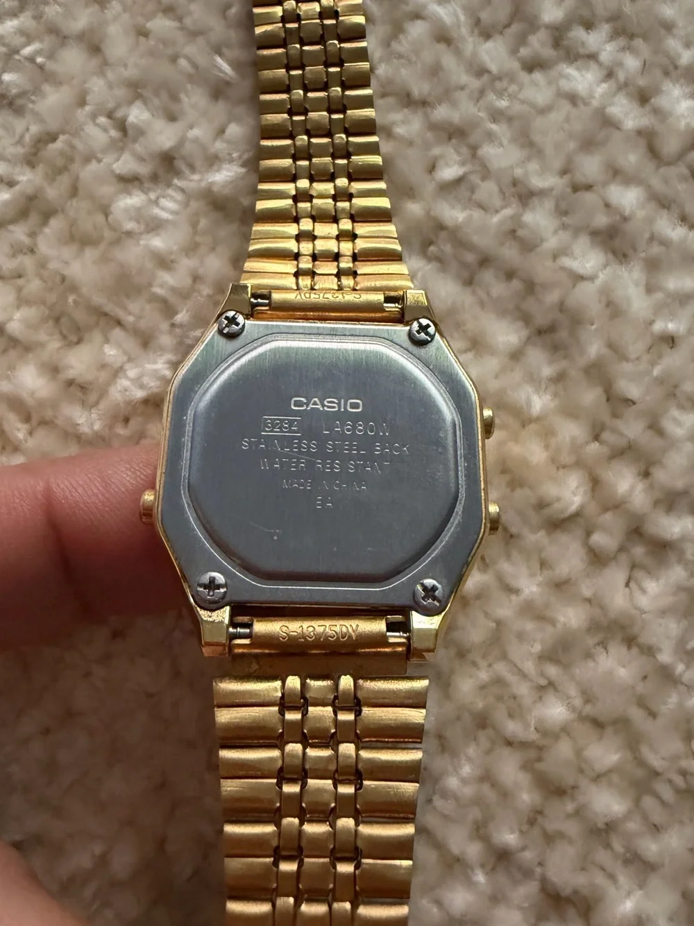 Casio Gold Digital Women's Watch